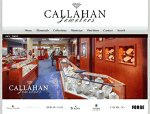Tablet Screenshot of callahanjewelersdiamondrings.com